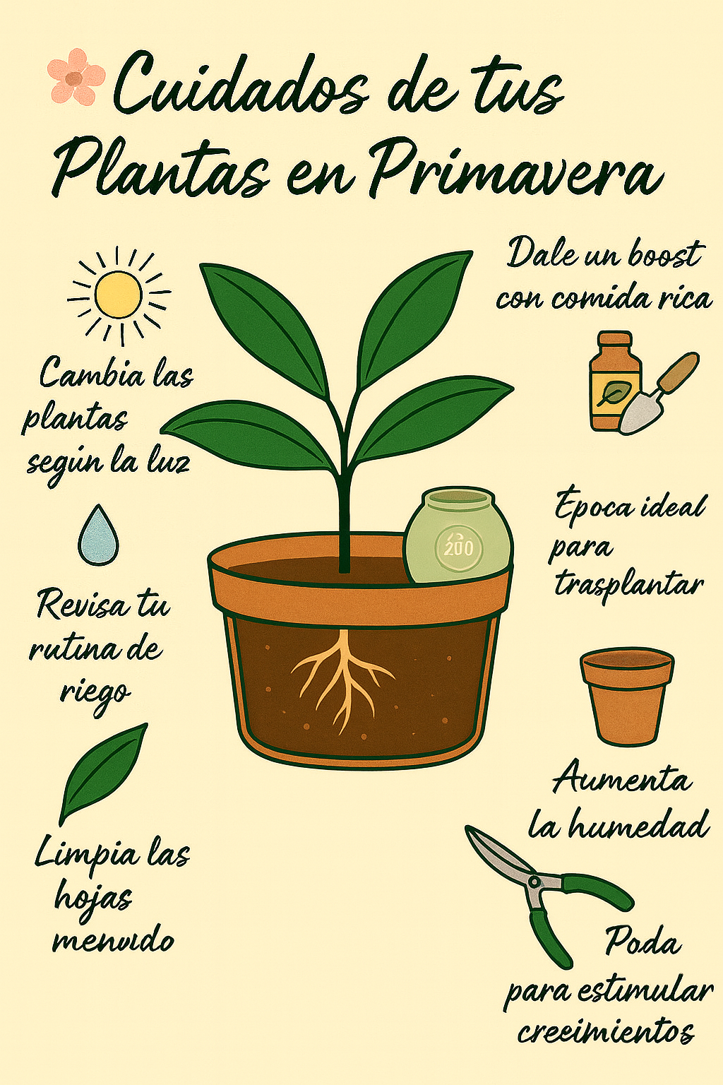 🌸 Cuidados de tus Plantas en Primavera con ZuQ
