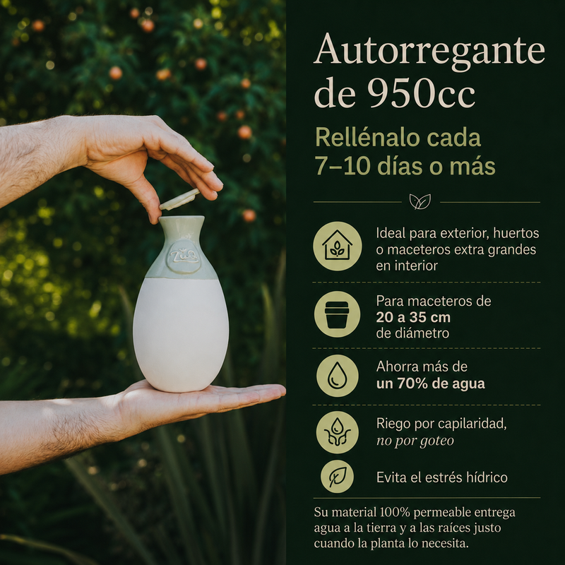 Autorregante de 950cc
