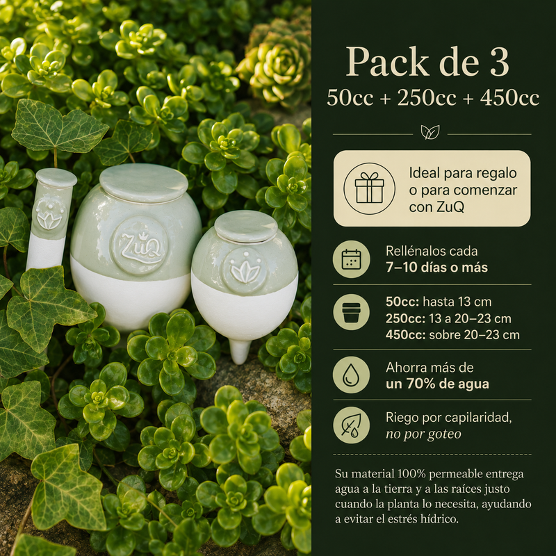 Pack 3 tamaños